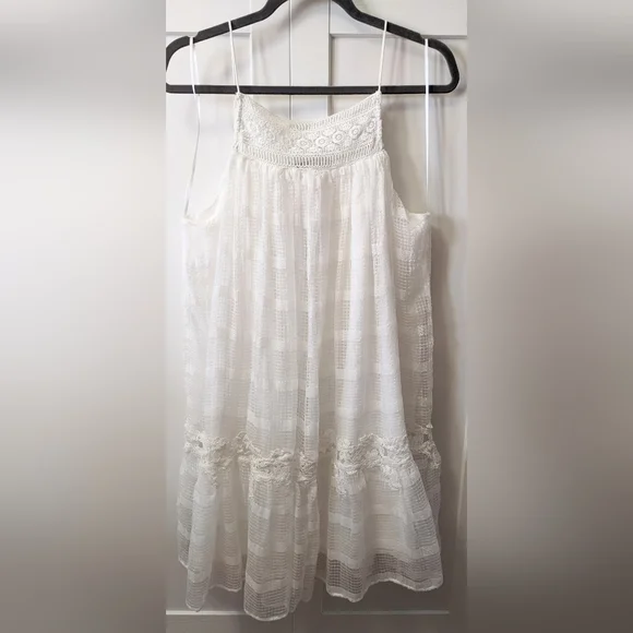 white christmas dresses Zara Black Crochet Granny Squares Dress main image 0